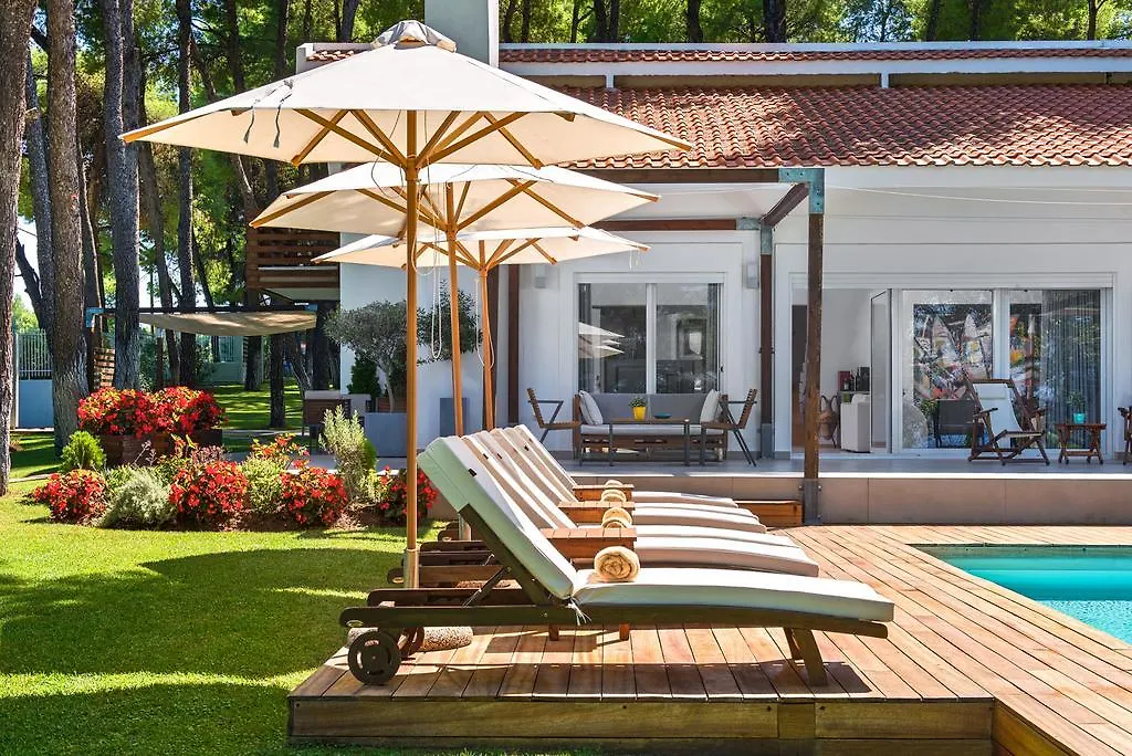 The White Villa At Sani Sani  Griechenland